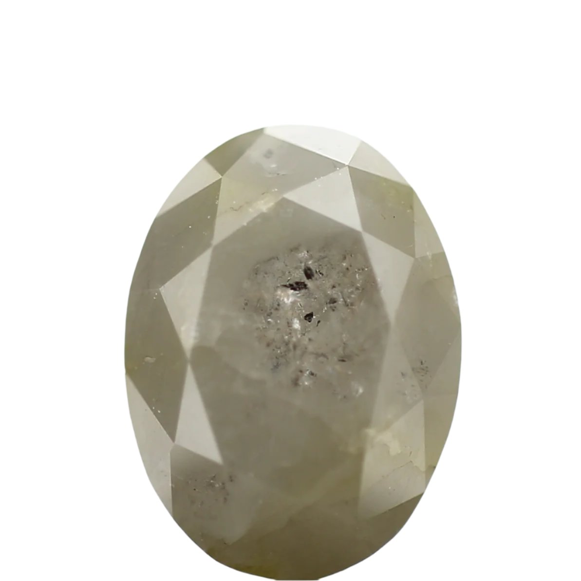 Natural Diamond For 2.28 ct Oval Diamond In Halo Setting 9 mm