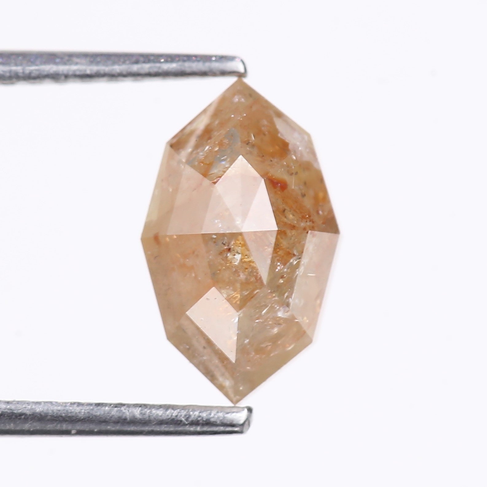 2.52 Carat Natural Marquise Cut Salt And Pepper Diamond 10.10 MM