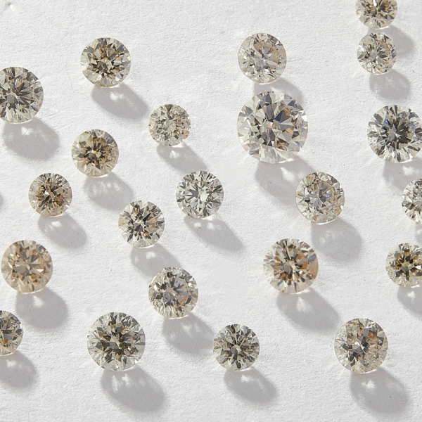 Round Shape Calibrated Diamond Star Diamonds 1.20 mm to 1.35 mm