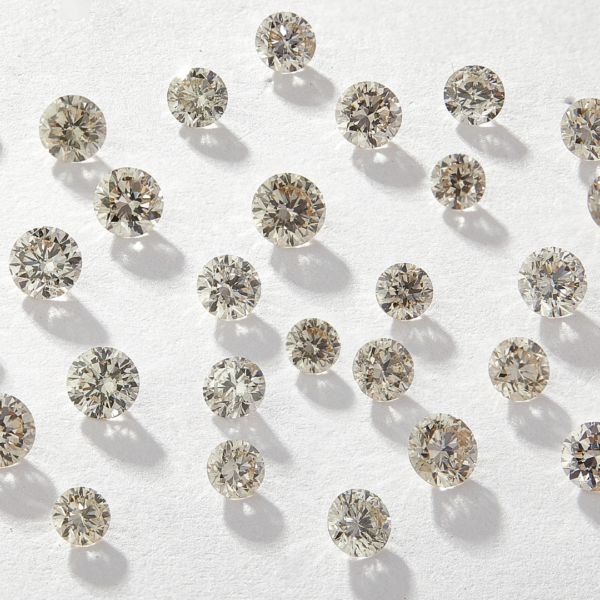Round Shape Calibrated Diamond Star Diamonds 1.20 mm to 1.35 mm