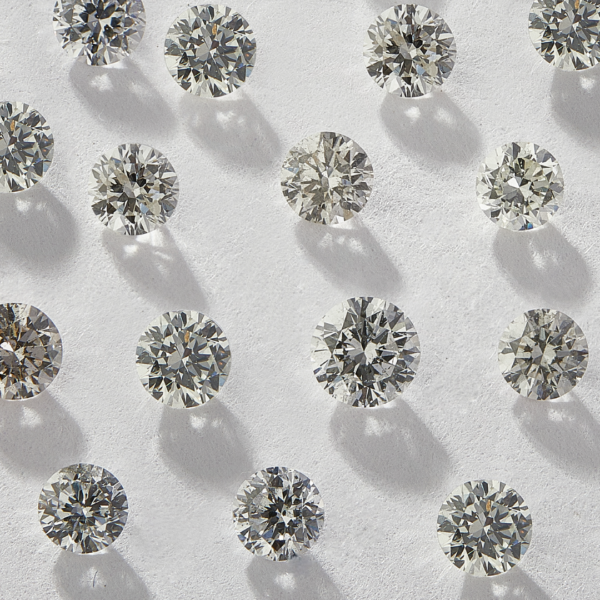 Round Shape Calibrated Diamond Star Diamonds 1.20 mm to 1.35 mm