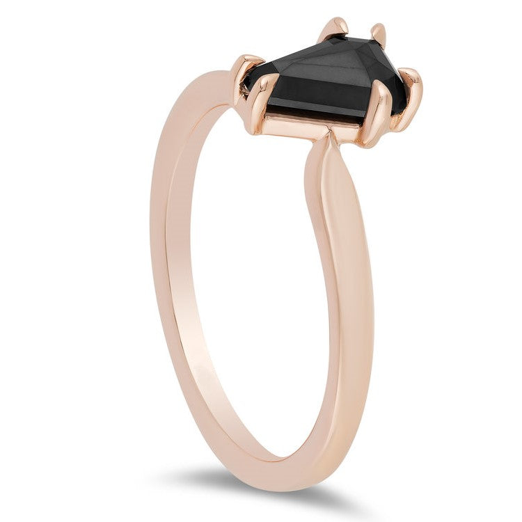 1ct The Forever Love Black Diamond Solitaire - Blackdiamond