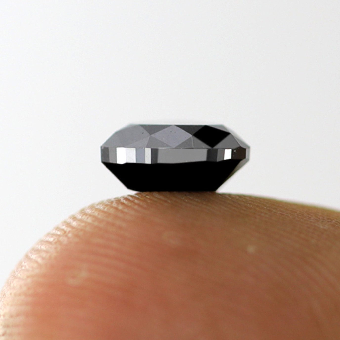 Loose Natural Jet Black Color Diamond 2.44 Carat Heart Brilliant Shape Ethically Sourced Black Diamond Custom Engagement Ring - Blackdiamond