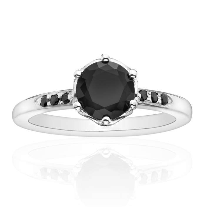 Rose Black Diamond Ring - Blackdiamond