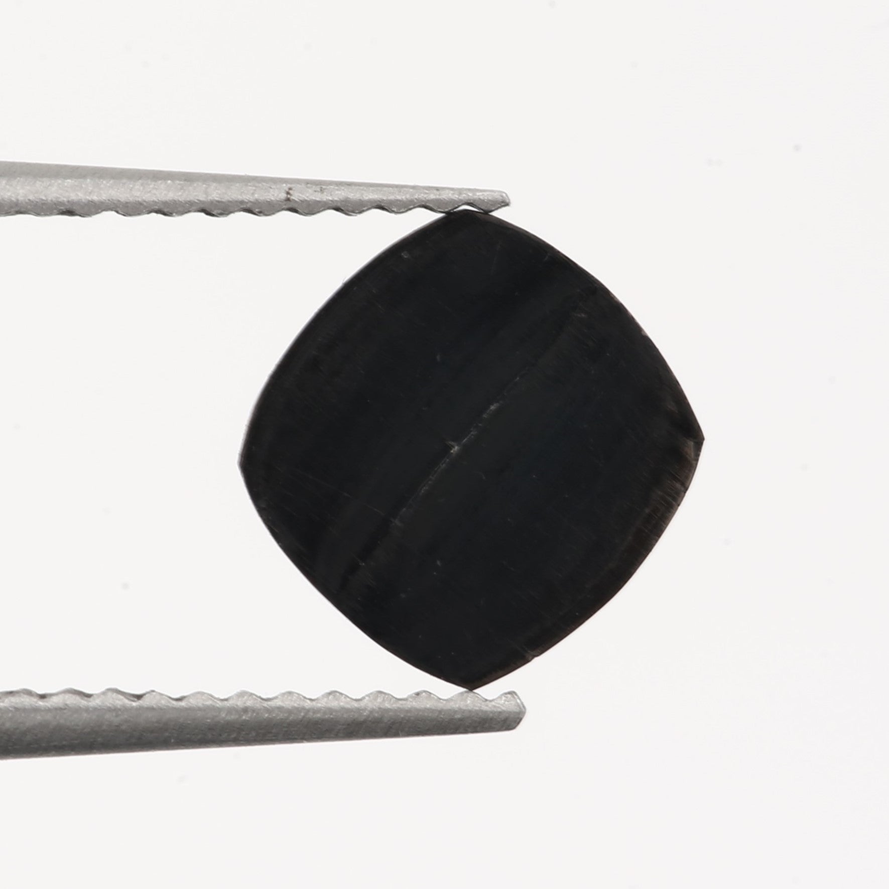 1 Carat 5.5 MM Natural Cushion Rose Cut Fancy Black Diamond - Blackdiamond