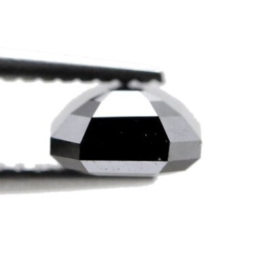 2.50 Carat Black Diamond Emerald Shape In AAA Quality For Minimalist Ring - Blackdiamond