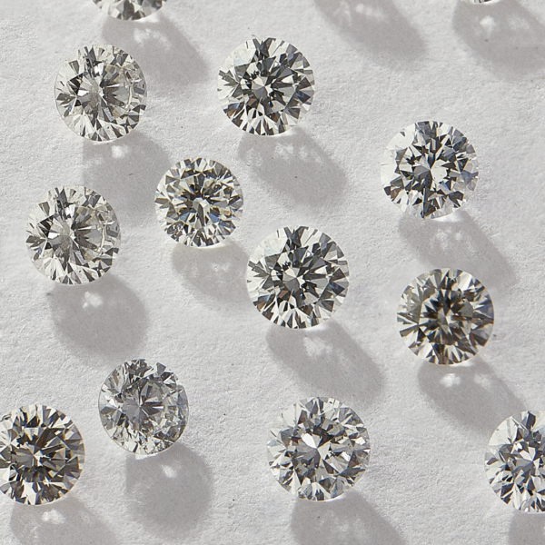 Round Shape Calibrated Diamond Star Diamonds 1.20 mm to 1.35 mm