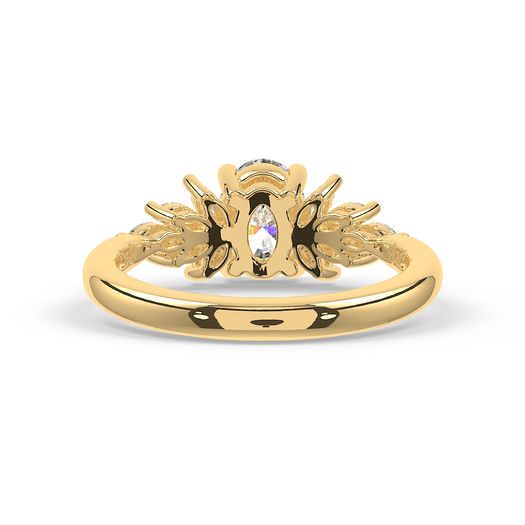 Oval 1 Carat Lab Grown Diamond Ring IGI Certified Isabella