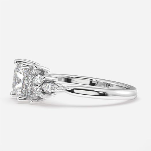 Princess 1 Carat Lab Grown Diamond Ring IGI Certified Isabella
