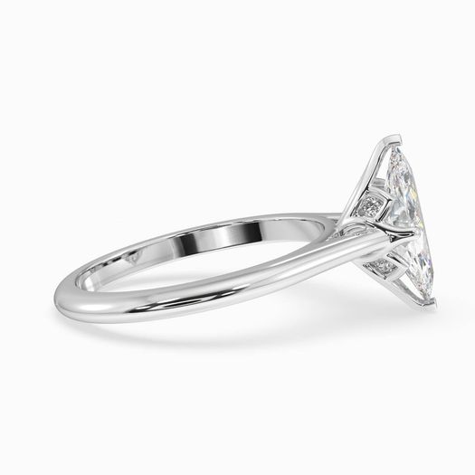 1ct D VVS1 Marquise Solitaire Engagement Ring Alina
