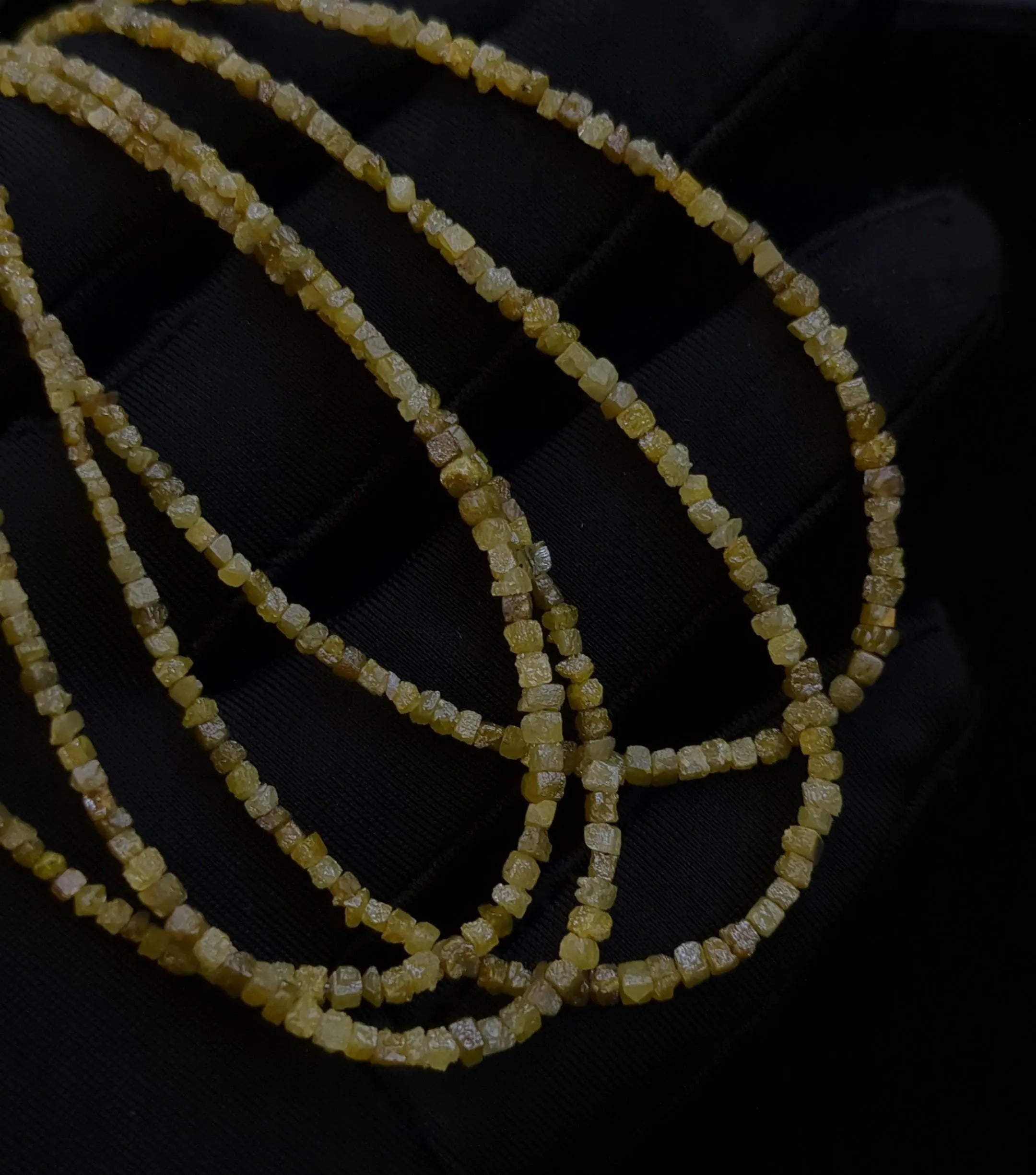 16 Inch Strand Natural Multi Colour Rough Diamond Beads