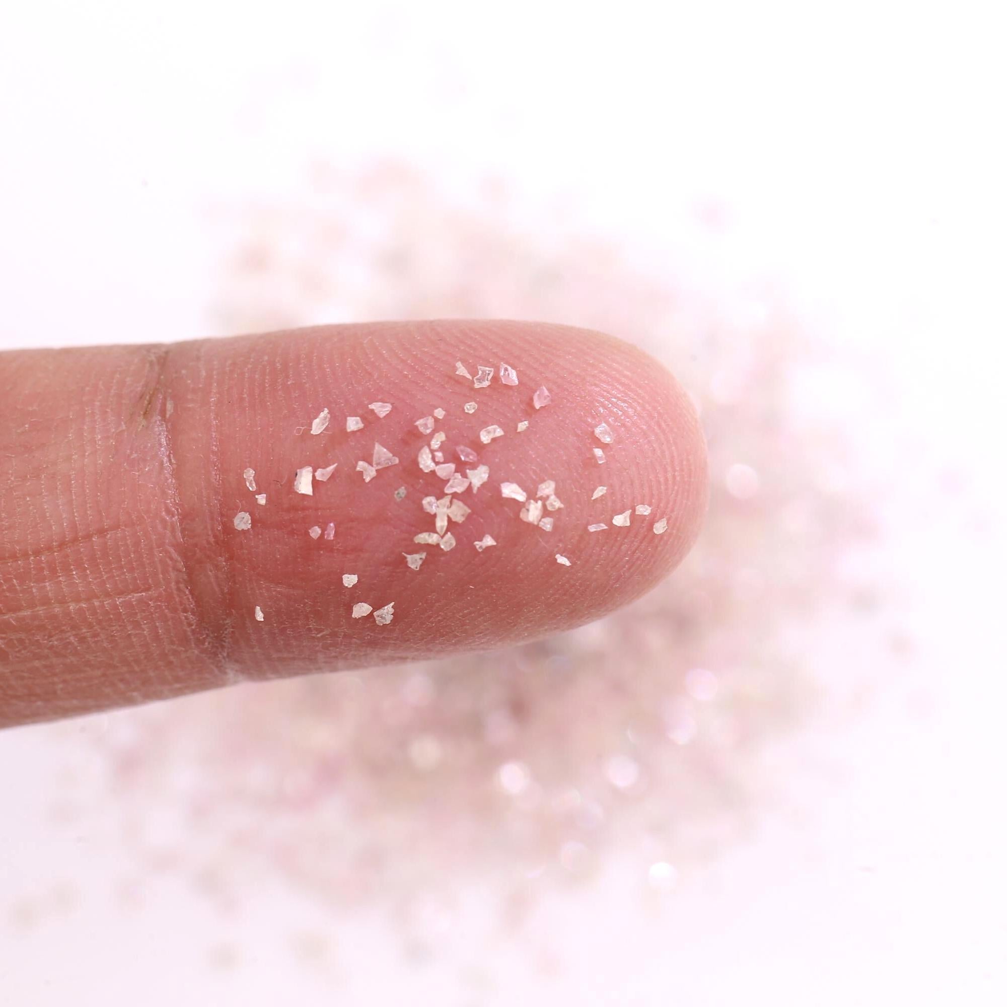 5ct Rough Raw Pink Diamond Dust Natural
