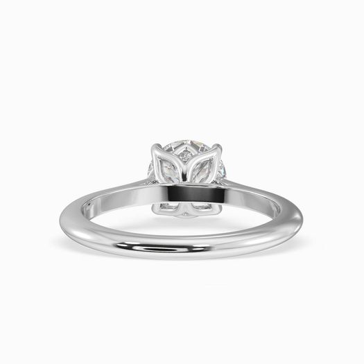 18K White Gold 1 carat lab grown diamond ring Liora