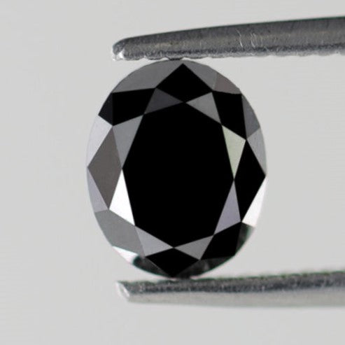 1.15 Carat Loose Natural Oval Cut Diamond Best AAA Quality Full Brilliant Cut Black Diamond Engagement Rings - Blackdiamond