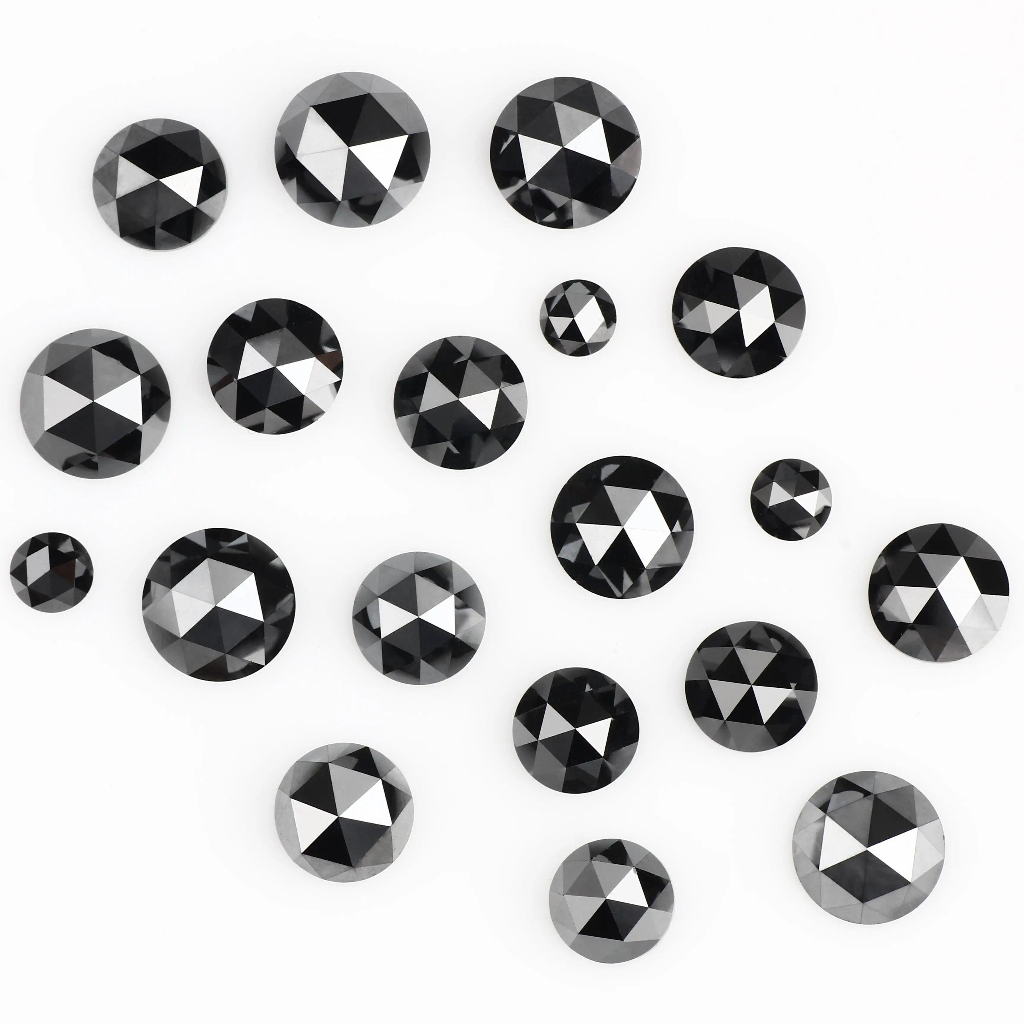 black rose cut loose diamond