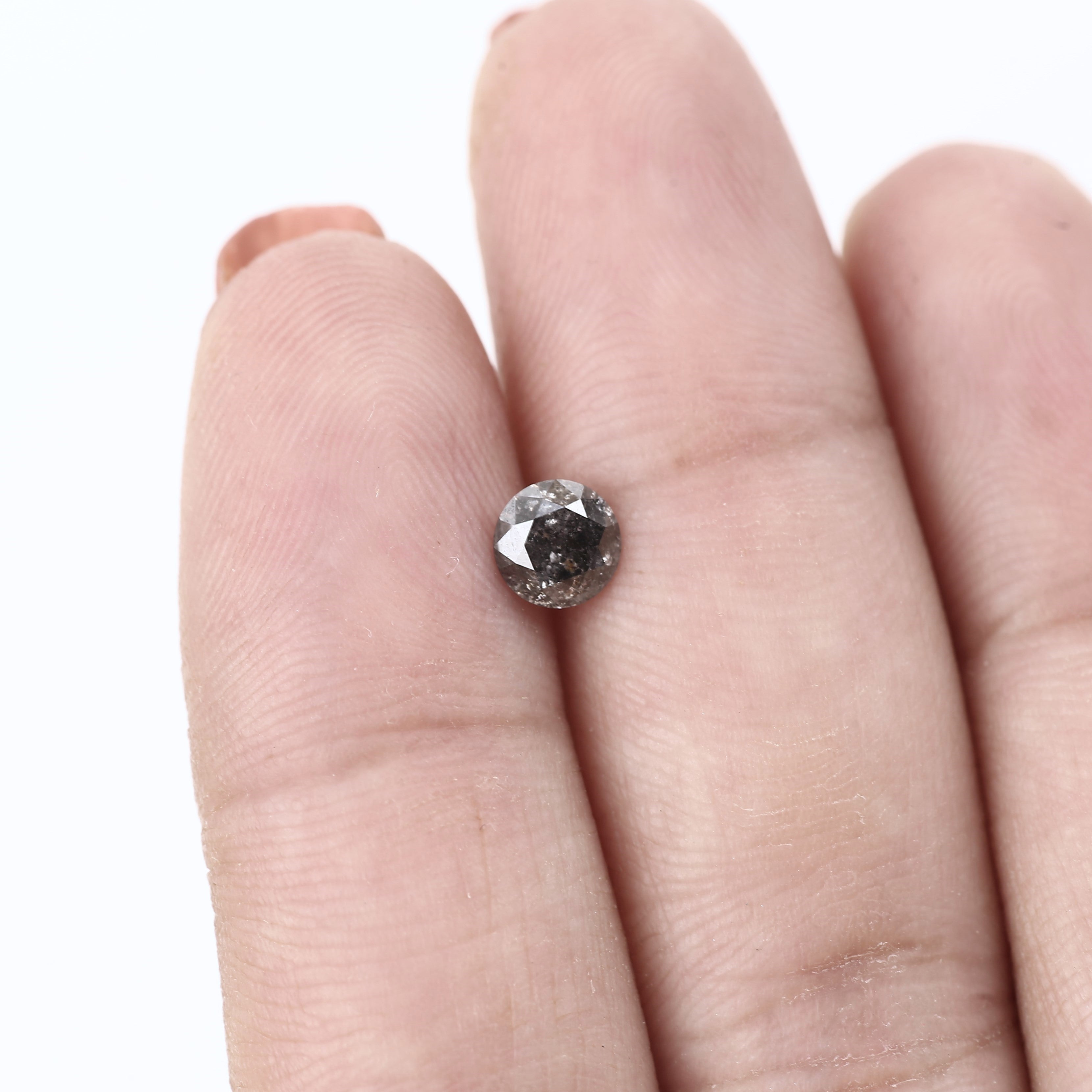 gray fancy salt and pepper diamond