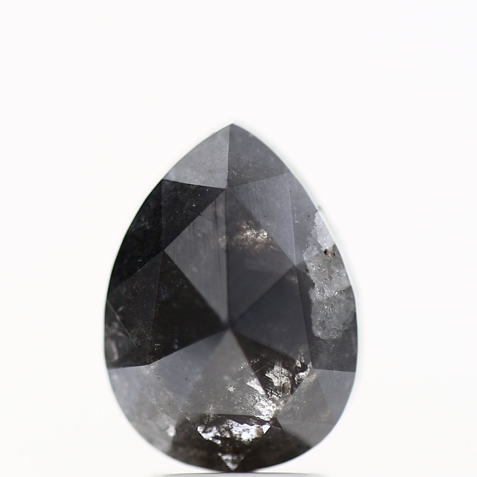 2.95 Carat Natural Earth Diamonds For Pear Shaped Engagement Ring