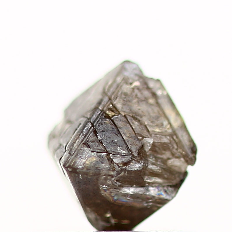 0.94 Carat Fancy Brown Octahedron Natural Rough Diamond 6.30 MM - Blackdiamond