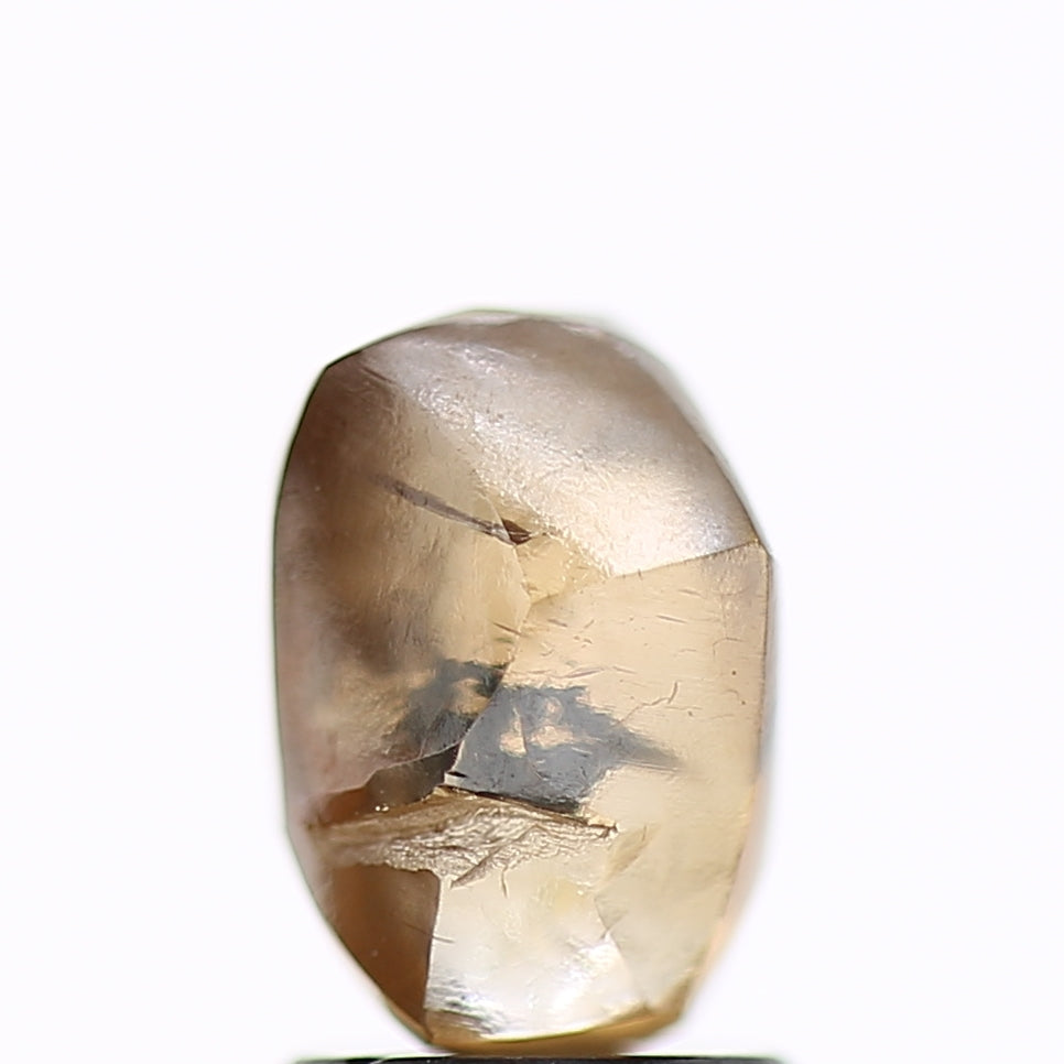 2.55 Carat Natural Fancy Brown Rough Diamond 8.26 MM