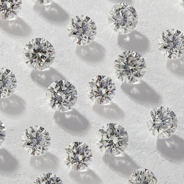 Round Shape Calibrated Diamond Star Diamonds 1.20 mm to 1.35 mm