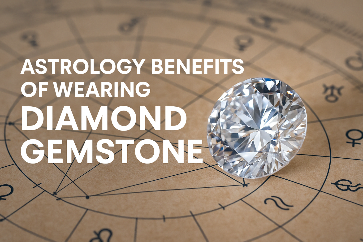 Astrological Benefits of Diamond Gemstone