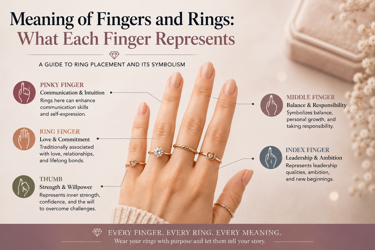 Meaning of Fingers and Rings: What Each Finger Represents