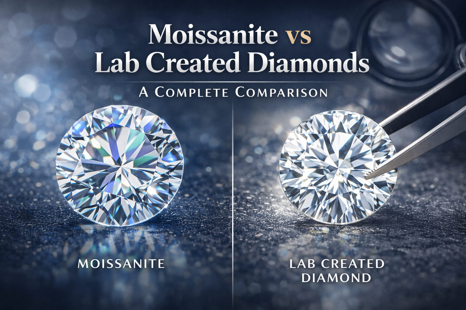 Moissanite vs Lab Created Diamonds A Complete Comparison