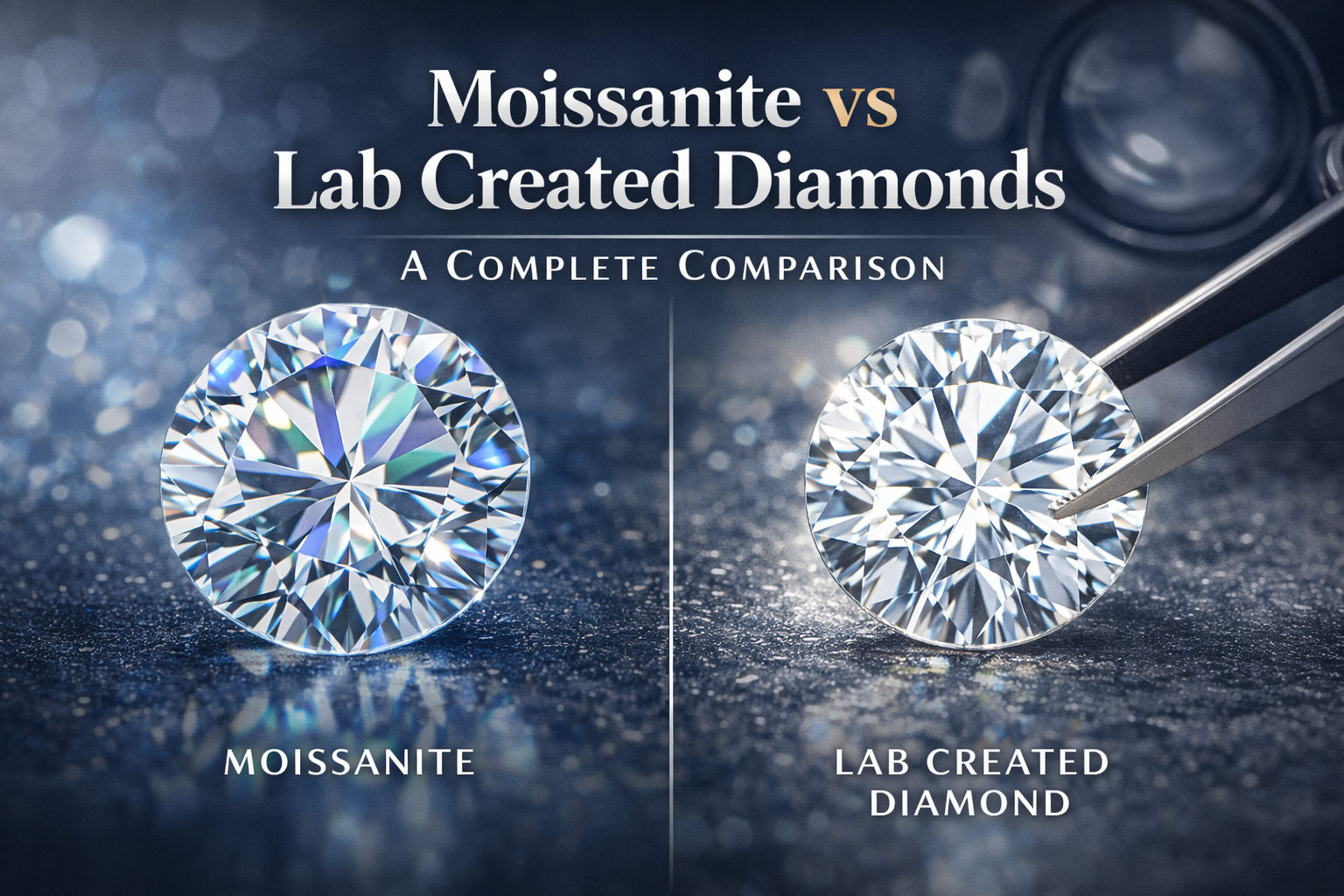 Moissanite vs Lab Created Diamonds A Complete Comparison