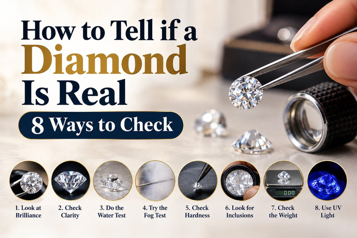 How to Tell if a Diamond Is Real: 8 Ways to Check