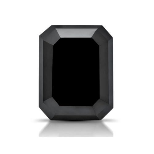 Loose Emerald Cut Black Diamond