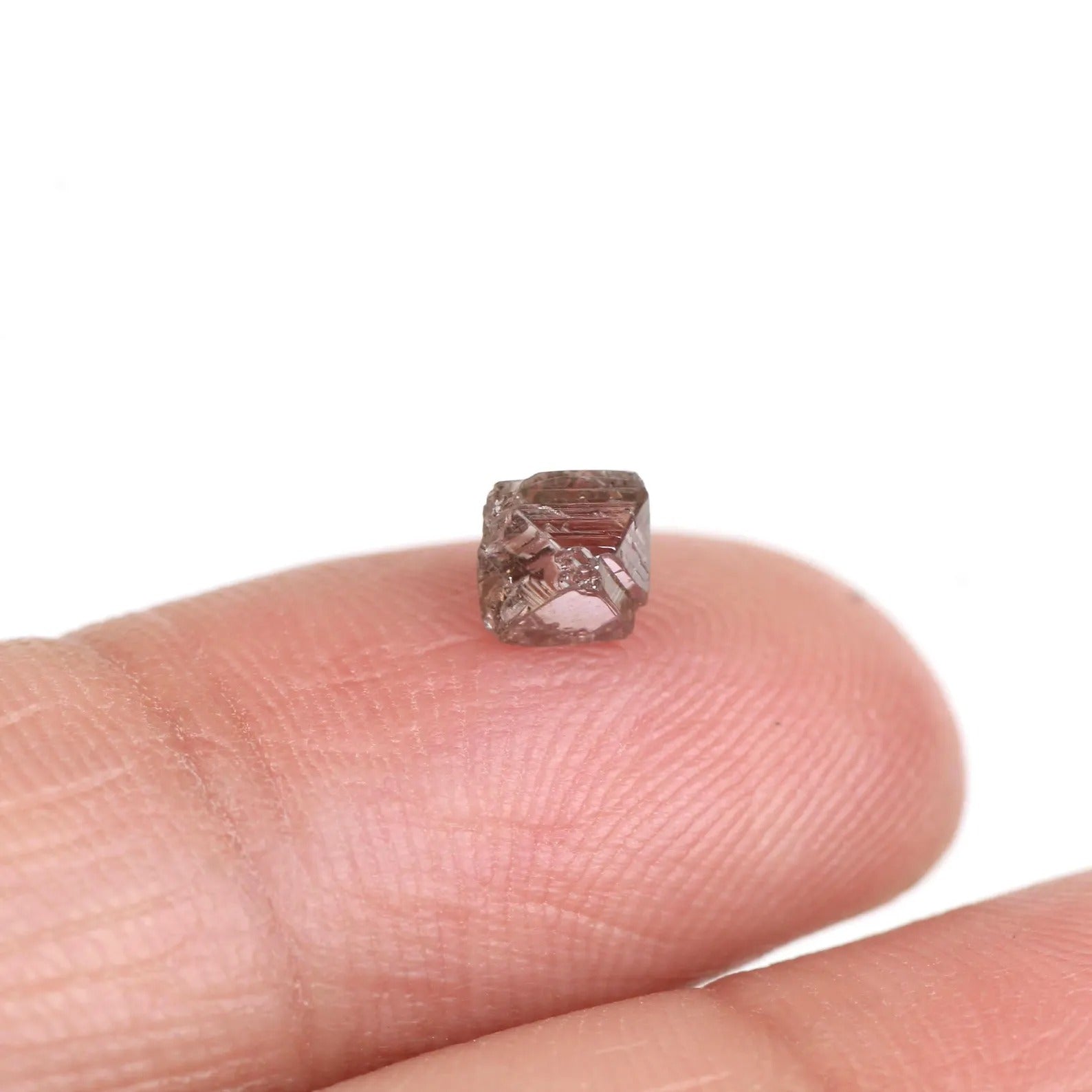 0.84 Carat Natural Purple Pink Rough Diamond 4.70 MM