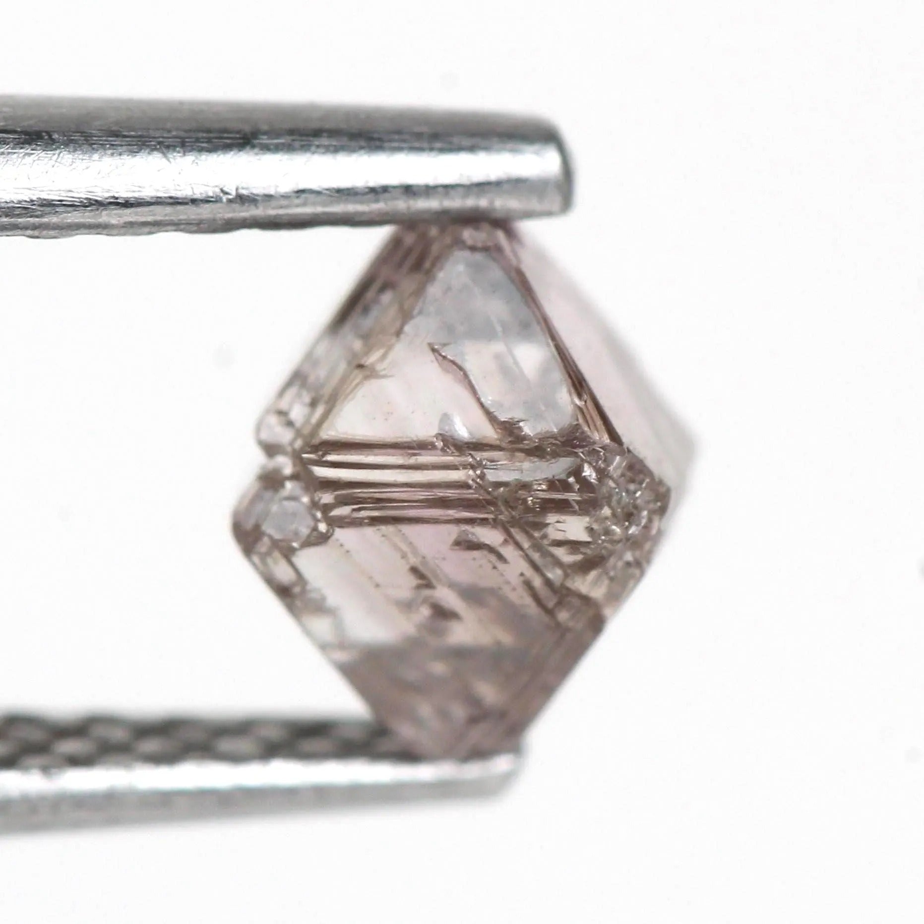 0.84 Carat Natural Purple Pink Rough Diamond 4.70 MM