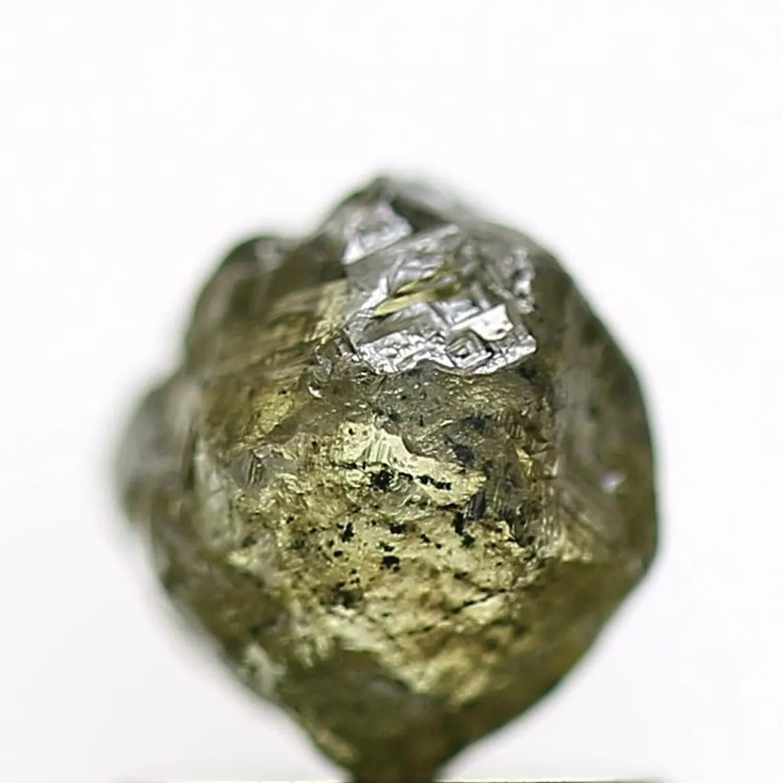 1.39 Carat Natural Rough Chameleon Diamond 5.6 MM