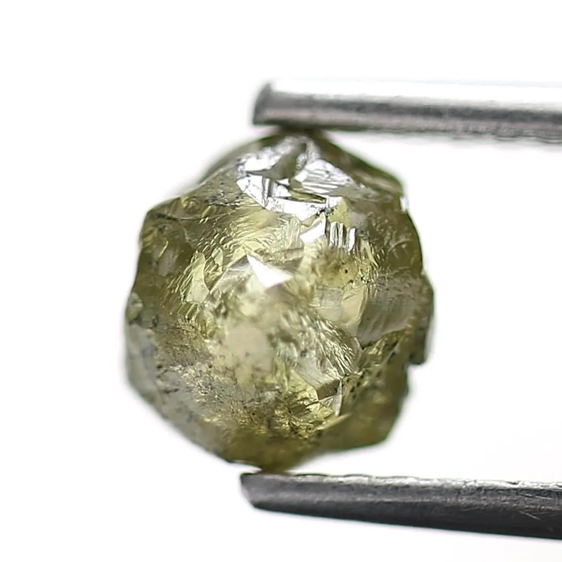 1.39 Carat Natural Rough Chameleon Diamond 5.6 MM