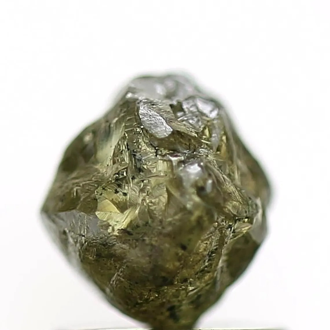 1.39 Carat Natural Rough Chameleon Diamond 5.6 MM