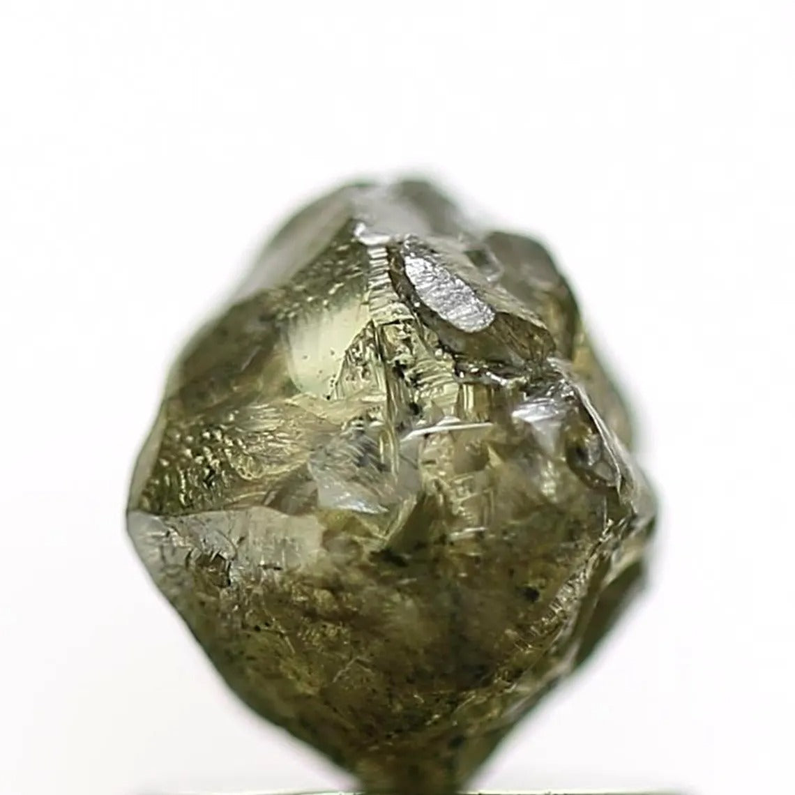 1.39 Carat Natural Rough Chameleon Diamond 5.6 MM