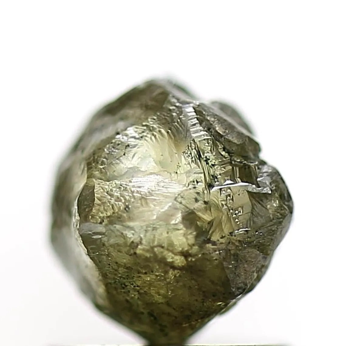 1.39 Carat Natural Rough Chameleon Diamond 5.6 MM