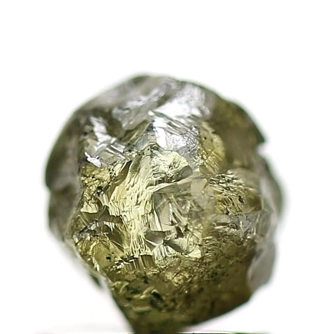 1.39 Carat Natural Rough Chameleon Diamond 5.6 MM
