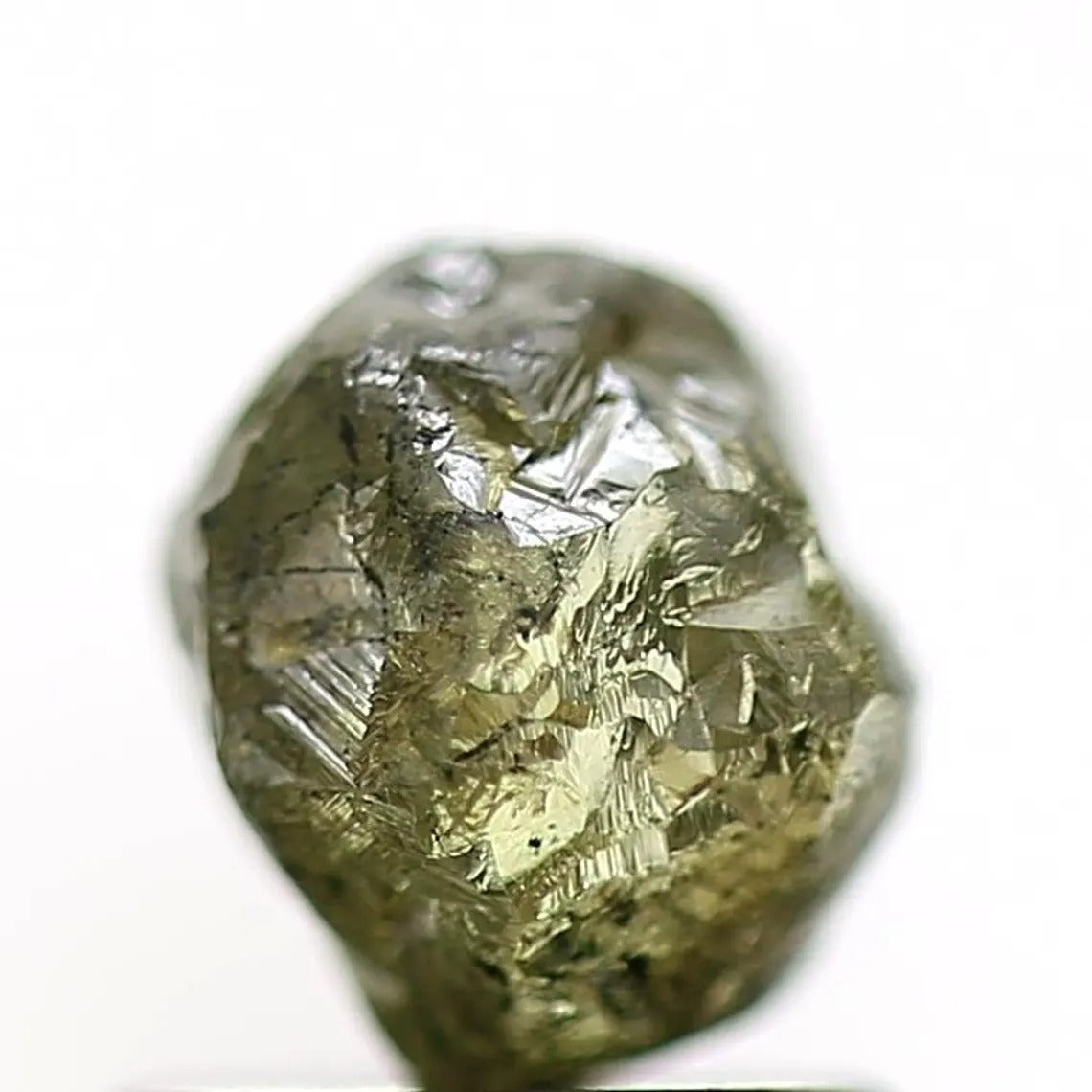 1.39 Carat Natural Rough Chameleon Diamond 5.6 MM