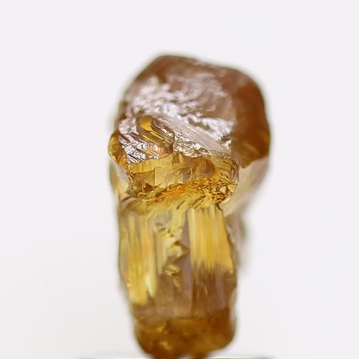 1.78 Carat Natural Fancy Orange Rough Diamond 8.4 MM