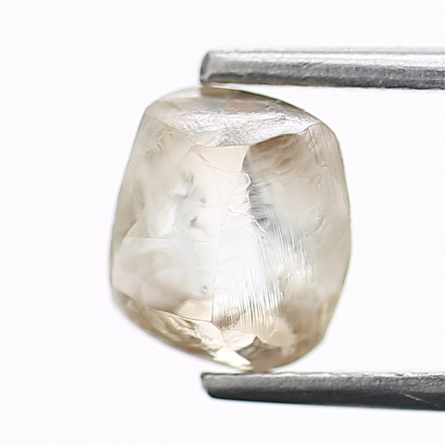 Fancy Champagne Rough Diamond 6.62 MM