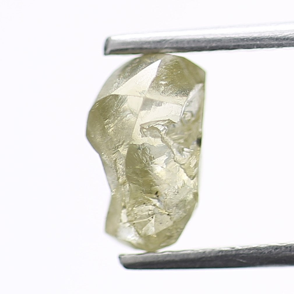 Natural Yellow Rough Diamond 8.10 MM