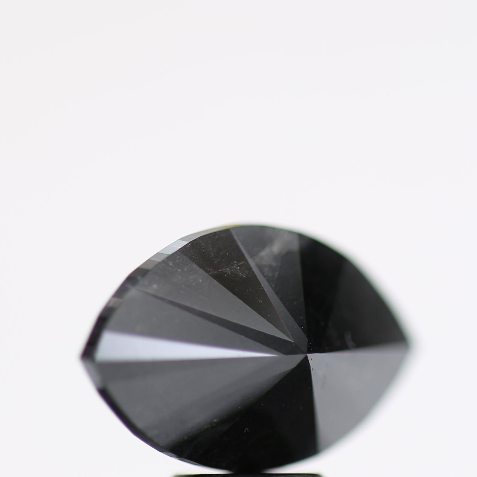 4.70 Carat Fancy Black Marquise Brilliant Diamond GIA Certified