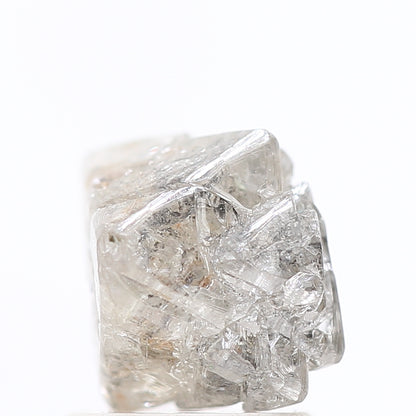 1.95 Carat Fancy Gray Crystal Rough Natural Diamond 8.40 MM - Blackdiamond