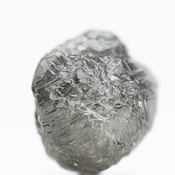 3.58 Carat Gray Natural Raw Uncut Rough Diamond