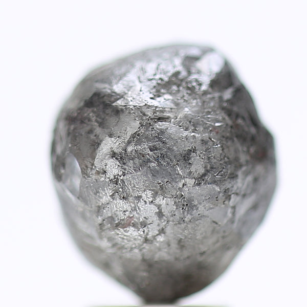 6.32 Carat Natural Fancy Gray Rough Diamond For Custom Raw Ring Design