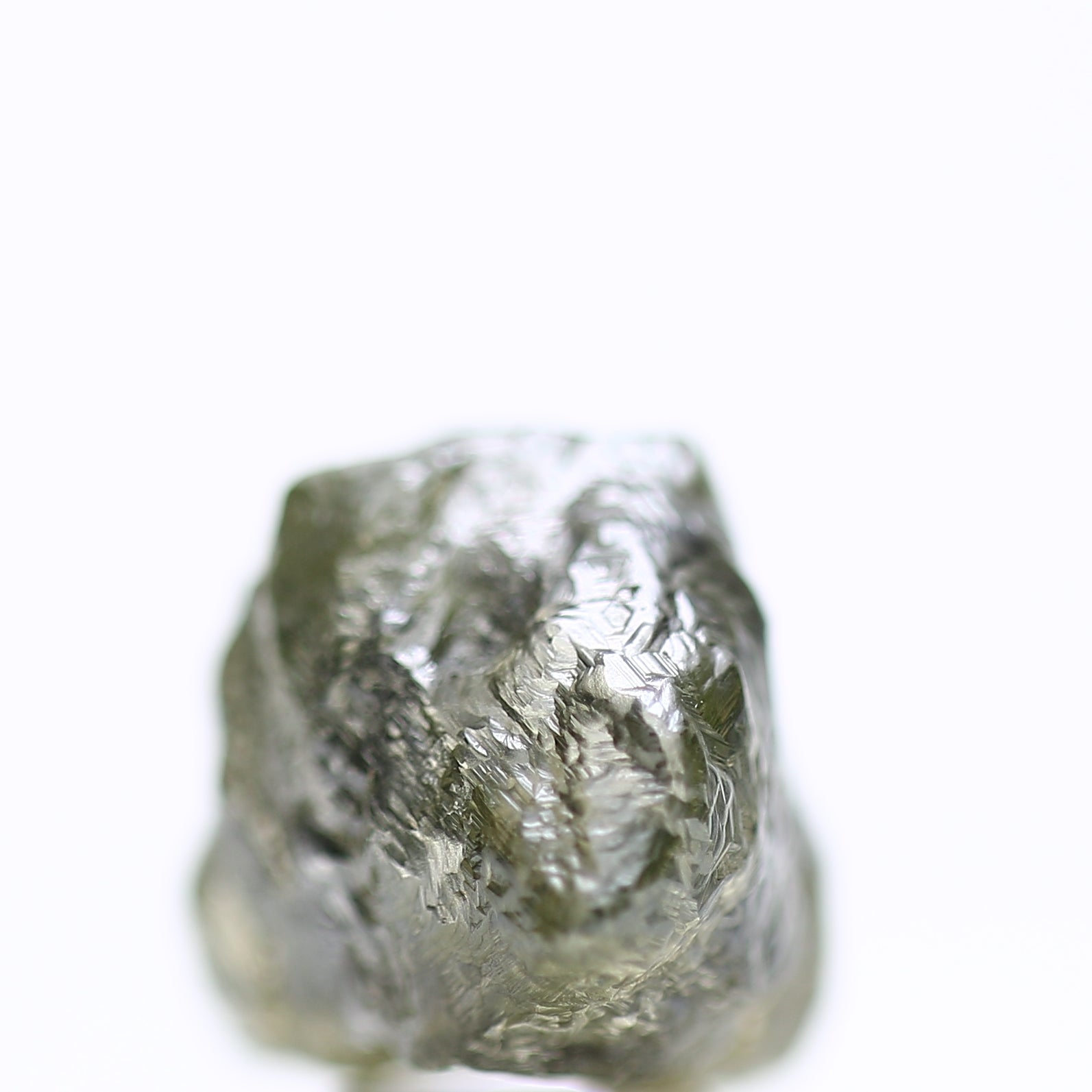 9.28 Carat Natural Yellowish Green Rough Diamond 13 MM