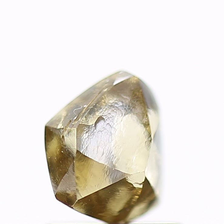 1.16 Carat Natural Fancy Champagne Brown Rough Diamond 5.72 MM