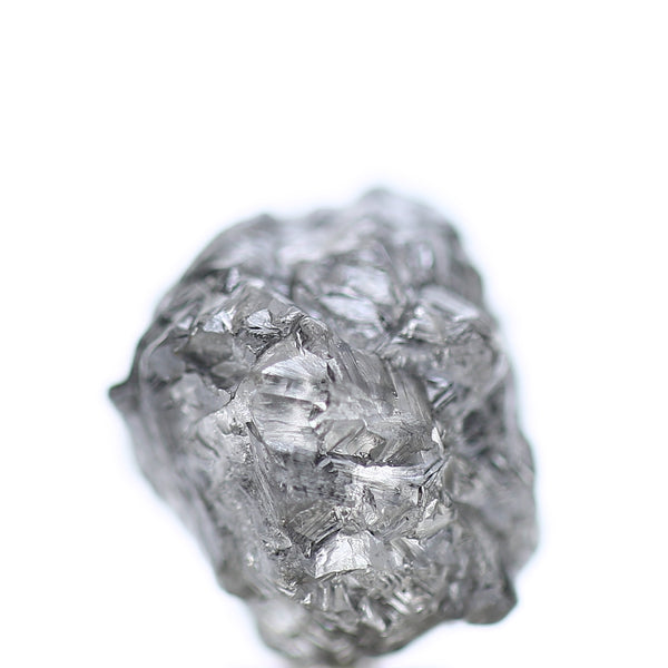 11 Carat Natural Fancy Gray Rough Diamond 11 MM