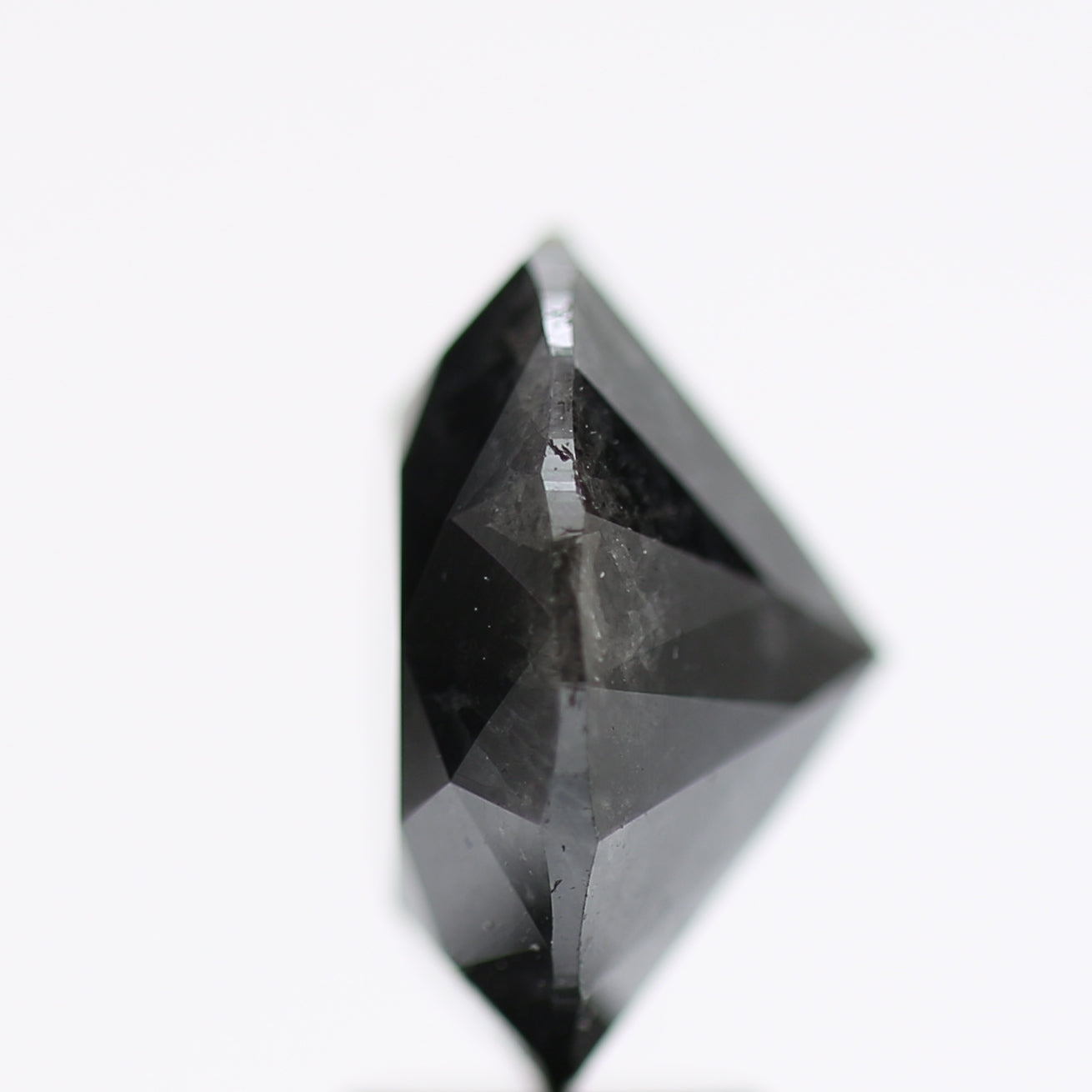 5.18 Carat Fancy Black Round Brilliant Diamond GIA Certified